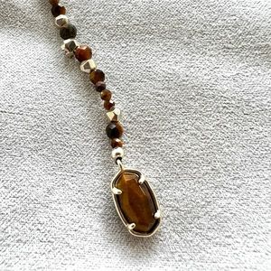 For @letalley Kendra Scott Bethany Y Necklace in Tiger’s Eye